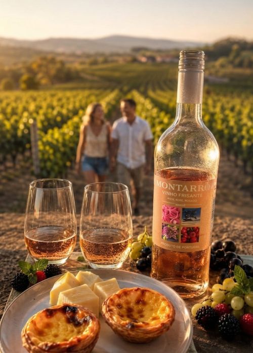 Vinho Frisante Rosé
