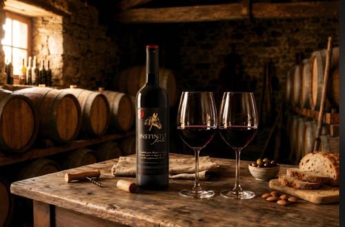 Vinhos tinto, branco rosé INSTINTO